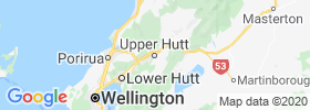 Upper Hutt map